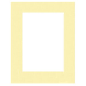 Passepartout 24x30 cm - 15x20 cm Crema