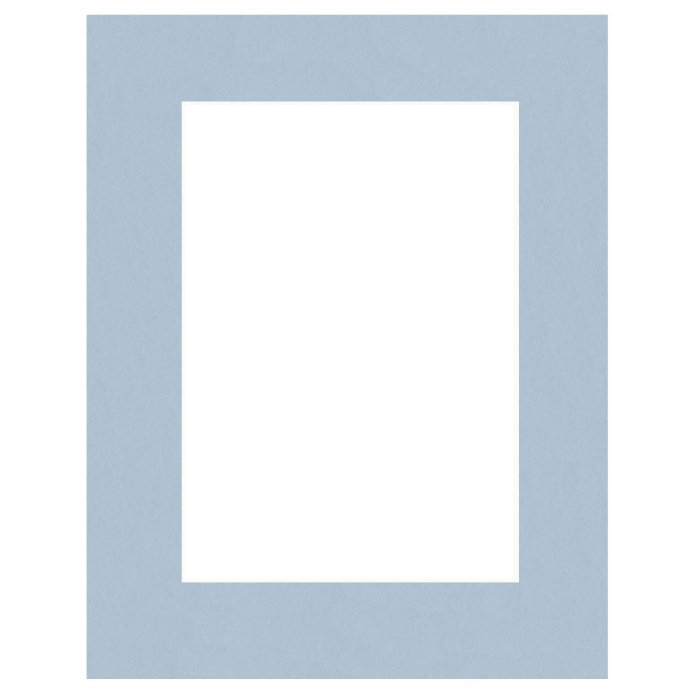 Passepartout 24x30 cm - 18x24 cm Celeste