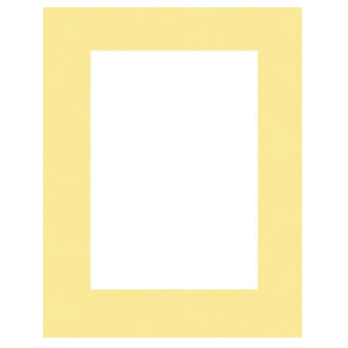 HNFD Passepartout 29,7x42 cm 20x30 cm Giallo 1,4mm stark säurefrei