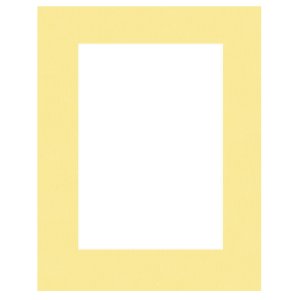 HNFD Passepartout 29,7x42 cm 20x30 cm Giallo 1,4mm stark...