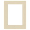 Passepartout 30x40 cm - 18x24 cm Panna