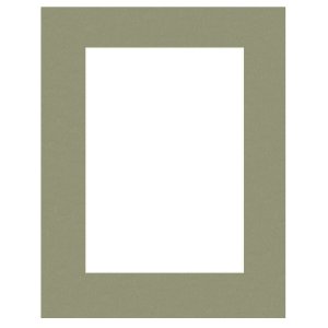 HNFD Passepartout 40x40 cm 30x30 cm Verda Tundra 1,4 mm