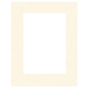 HNFD Passepartout 40x40 cm - 30x30 cm Conchiglia (Creme)