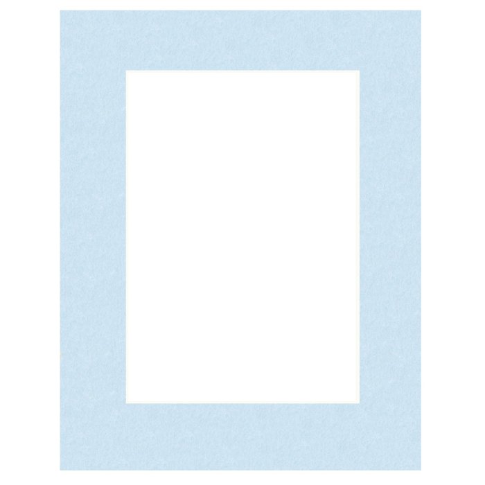 Passepartout 40x50 cm - 30x40 cm Perg Blue