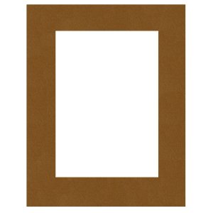 Passepartout 40x60 cm - 30x45 cm Tabacco