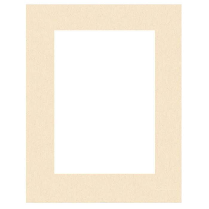 Passepartout 50x50 cm - 40x40 cm Avorio di Castiglia