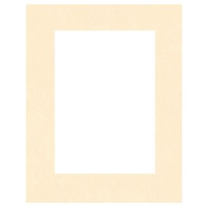 Passepartout 50x60 cm - 30x40 cm Vaniglia