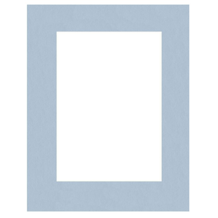 Passepartout 60x60 cm - 40x40 cm Celeste