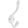 Clayre & Eef 6Y1525W WEISS Garderobenhaken schlicht weiß 3x8x12 cm