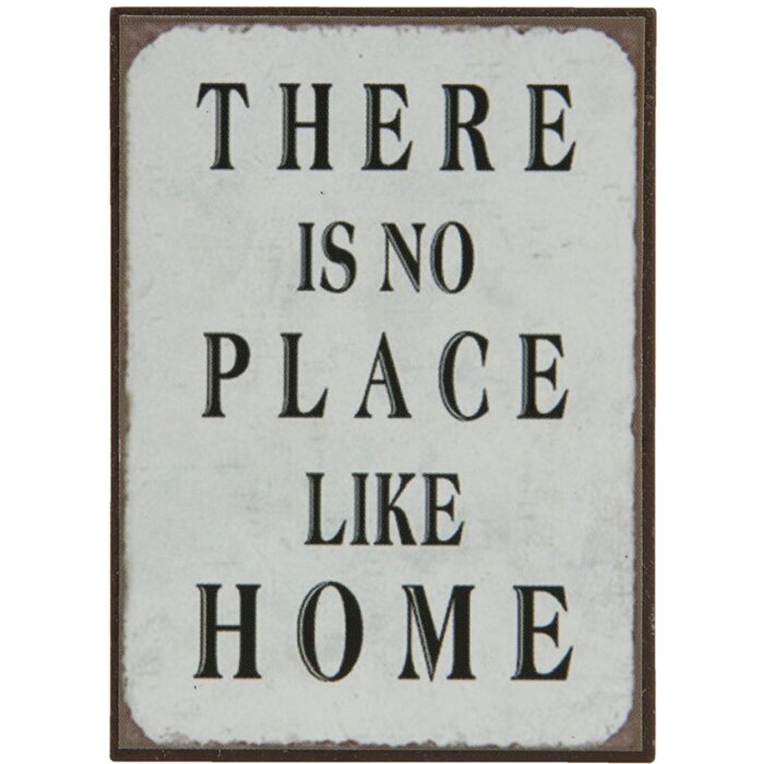 Clayre & Eef 6Y1559 Deko Magnet 5x1x7 cm Schwarz Metall Rechteckig Deko