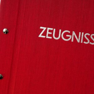 Goldbuch Zeugnismappe Colours rot