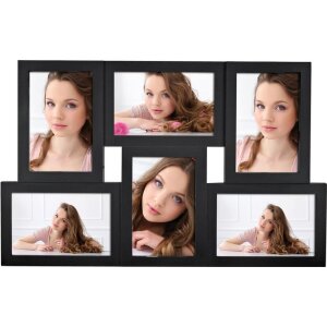ZEP Fotogalerie Andorra Kunststoffrahmen schwarz 46x29 cm...