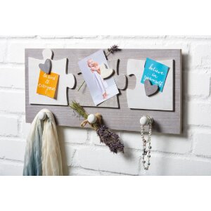 Puzzel-Rahmen Elemento für 3 Fotos 8x8 cm