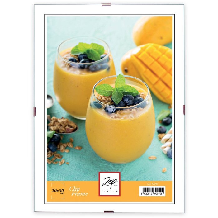 Suport foto fără ramă ZEP, sticlă sau acrilic, 10x15–70x100 cm