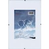HNFD Cliprahmen 10,5x15 cm bis 70x100 cm Normal Antireflex Acrylglas Rahmenlos