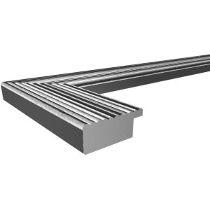 Ramă foto Grado din lemn masiv cu efect răsfrânt, 10x15–50x70 cm