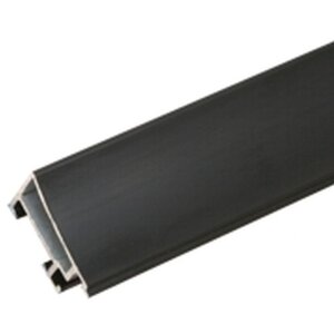 Rama foto Madar Deknudt din aluminiu S021D, negru și argintiu