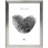 Rama foto din aluminiu Deknudt S023, argint, negru, bronz