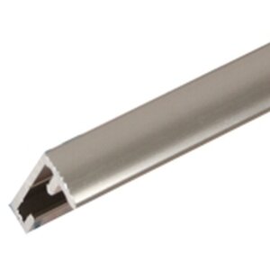 Rama foto din aluminiu Deknudt S024, profil subțire 10x15 cm, mat argintiu, până la 70x100 cm