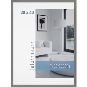 Nielsen C2 Alurahmen Bilderrahmen 10x15 cm bis 70x100 cm Normalglas Blockprofil