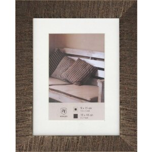 Rama foto din lemn Driftwood cu passepartout, 10x15 cm – 70x100 cm