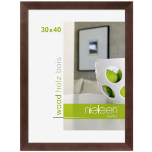Rama foto Nielsen Essential din lemn, profil mediu înclinat spre interior