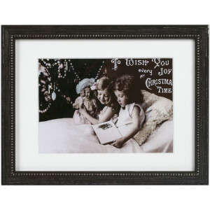 Rama foto Ceanothe Perle din lemn, structură de perle, 10x15–40x50 cm