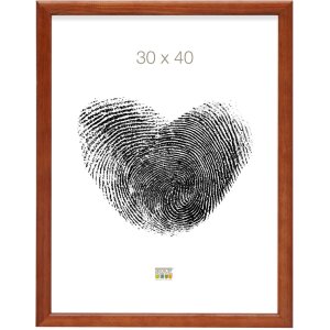 Rama foto Deknudt S40C din lemn, cu sticlă normală, 10x15–40x60 cm