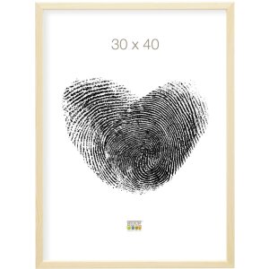 Rama foto Deknudt S41J din lemn masiv, profil bloc, 6x9 cm – 40x60 cm