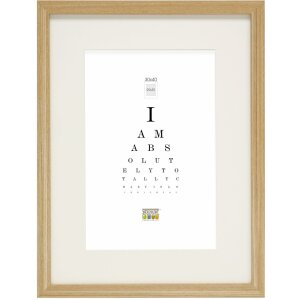 Rama foto Deknudt S66K cu profil bloc și passepartout 10x15 cm până la 70x100 cm