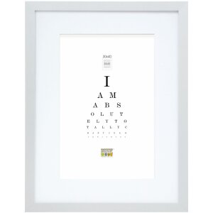 Rama foto Deknudt S66K cu profil bloc și passepartout 10x15 cm până la 70x100 cm