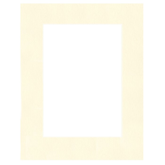 Passepartout cu tăiere înclinată HNFD Avorio, fără acid, 1,4 mm