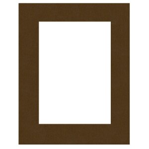 Passepartout cu tăiere înclinată 40° Caffé (Maro) – 1,4 mm