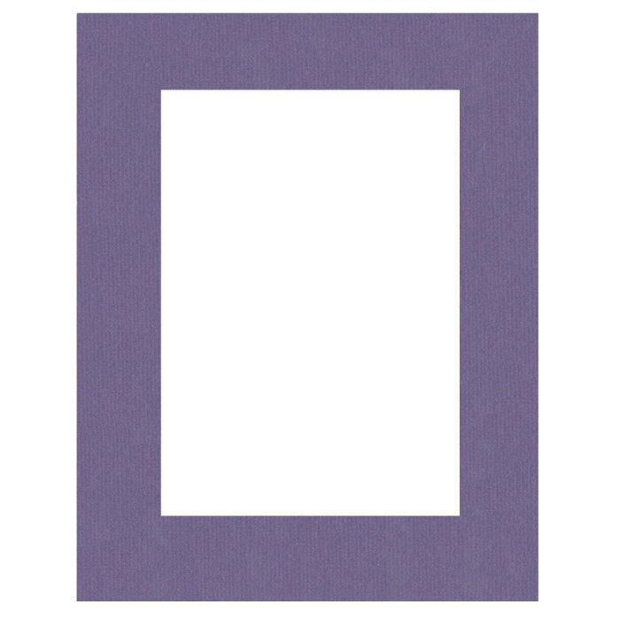 Pasepartout cu tăiere diagonală 40° – Violet Scuro