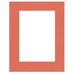 Passepartout 40 Größen Corallo - rot