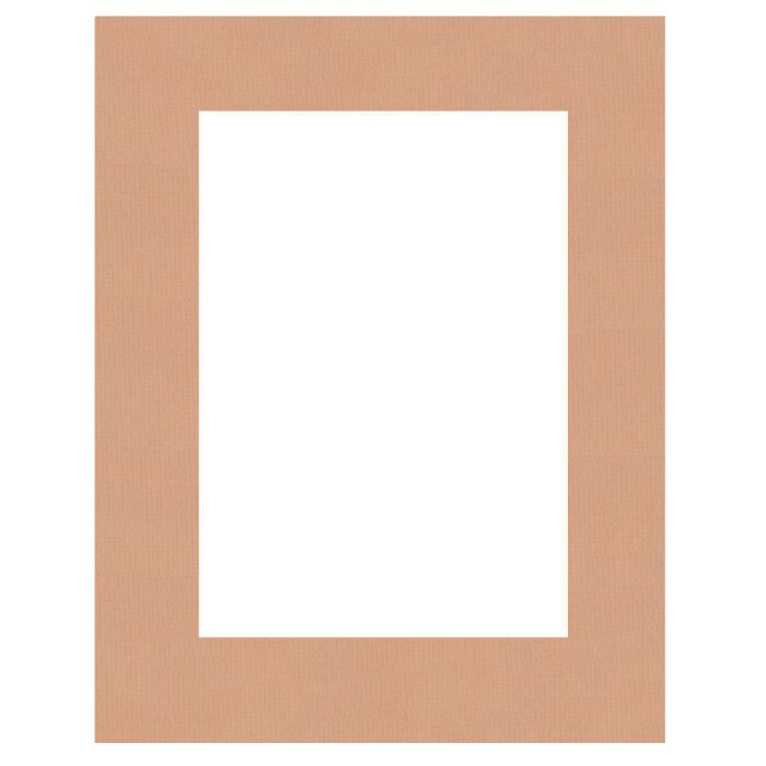 PNFD Passepartout Acero – ramă foto deschis-brună, fără acid, 1,4 mm, 40 dimensiuni