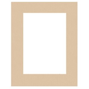 Passepartout Creta 40 Größen beige-braun