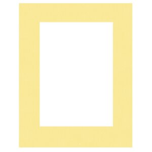 Passepartout Giallo 40 Größen gelb