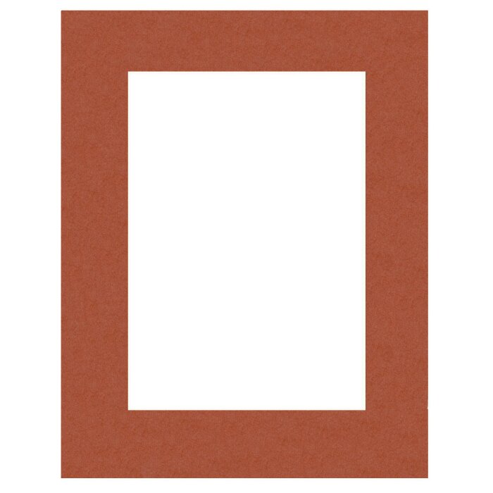 Passepartout Terra di Siena – 40 dimensiuni, roșu-brun, fără acid