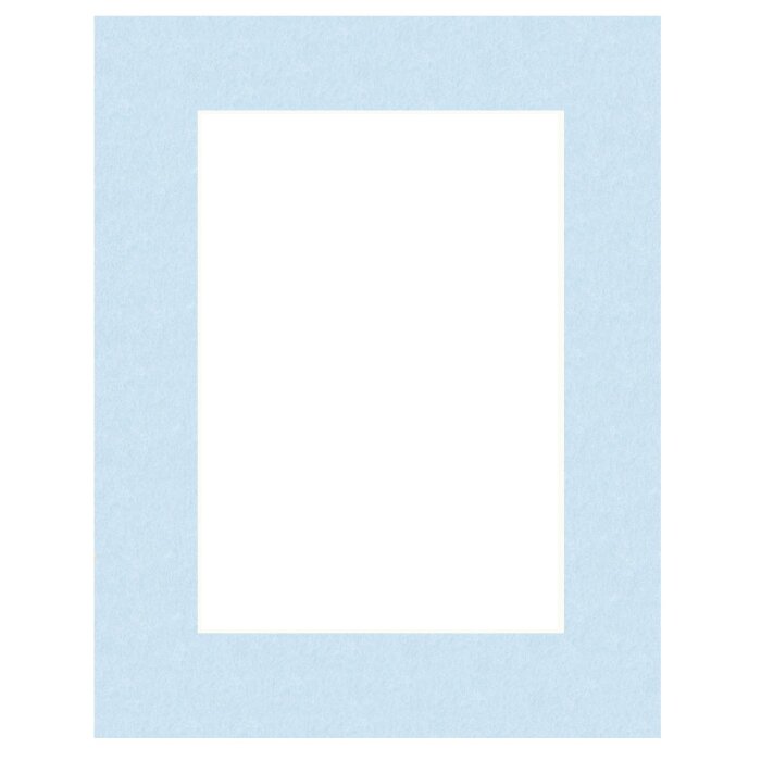 Passpartout Perg Blue – 40 dimensiuni, albastru deschis