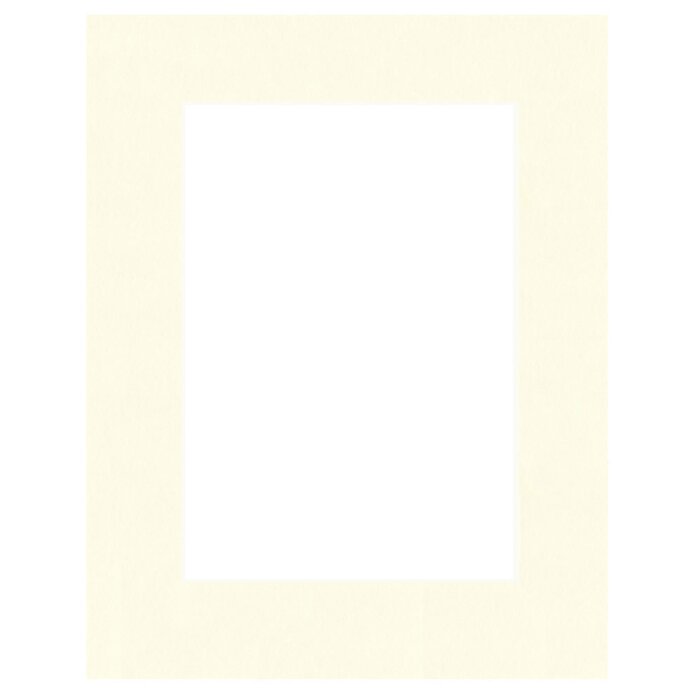 HNFD Passepartout Avorio Liscio weiß chamois 1,4 mm 40 Größen