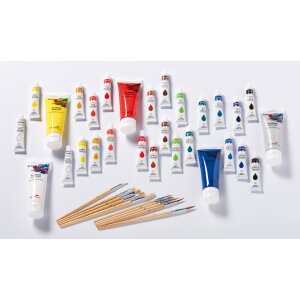 Walther Artista Acrylfarbe 75 ml Tube Schnelltrocknend Deckkraft Farbstark
