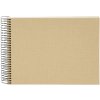 Goldbuch Spiralalbum Bella Vista sand 24x17 cm 40 weiße Seiten
