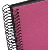 Goldbuch Spiralalbum Bella Vista fuchsia 35x30 cm 40 schwarze Seiten