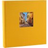Goldbuch Fotoalbum Bella Vista Leinen 25x25 cm 60 weiße Seiten mit Pergamin