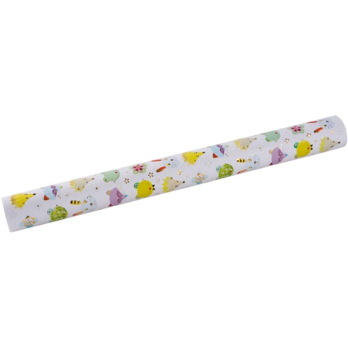 Goldbuch Geschenkpapier Heads up white 50x70 cm weiß