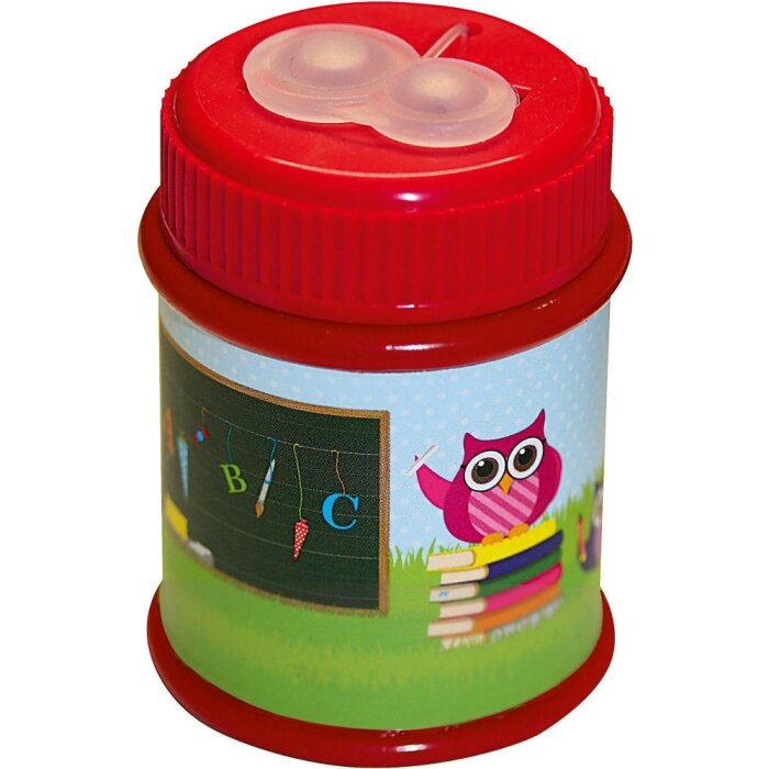 Goldbuch Metalldoppelspitzer Eule rot 4,5x6,5 cm