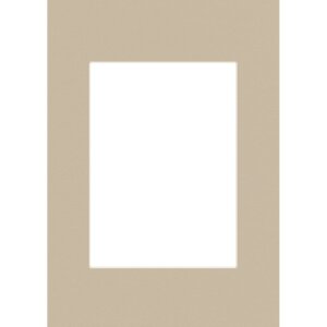 Passepartout cu tăiere albă înclinată pentru ramă foto, 1,4 mm