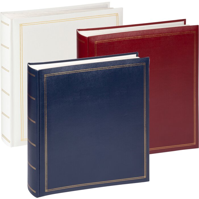 Album foto autoclipabil Walther Design Monza 26x30 cm sau 33x34 cm, copertă din vinil aurit