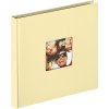 Walther Fotoalbum Fun creme 18x18 cm 30 schwarze Seiten